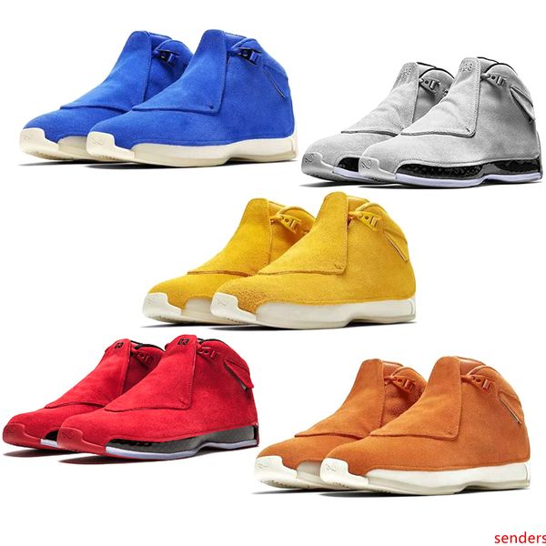 men 18 18s basketball shoes toro red suede yellow orange blue royal cool grey og mens sport trainer athletic sneakers size 41-47 wholesale
men 18 18s basketball shoes toro red suede yellow orange blue royal cool grey og mens sport trainer athletic sneakers size 41-47 wholesale