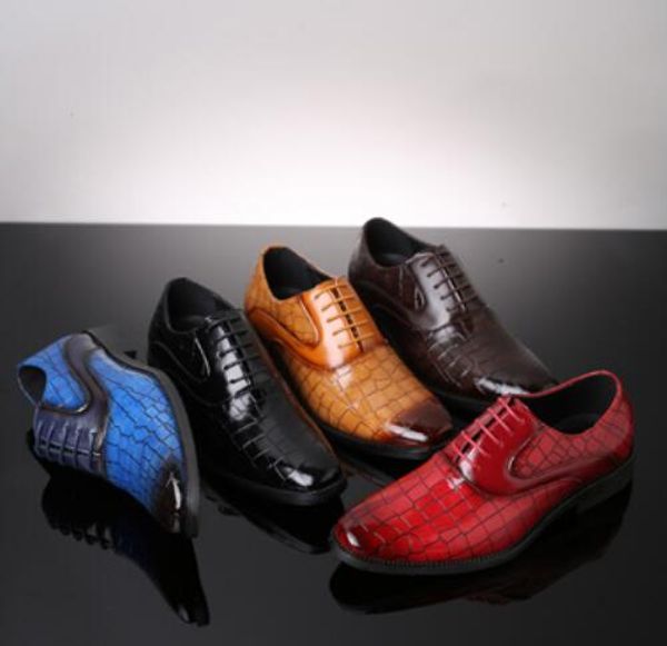 new men dress shoes shadow patent leather fashion groom wedding shoes men italian style oxford big size v88, Black
new men dress shoes shadow patent leather fashion groom wedding shoes men italian style oxford big size v88, Black