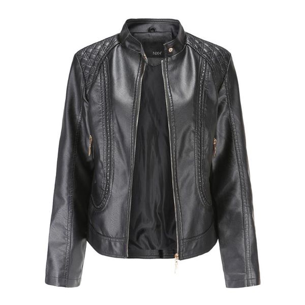 leisure fashion solid women jacket winter warm short coat leather jacket parka zipper overcoat outwear bomber ti, Black;brown
leisure fashion solid women jacket winter warm short coat leather jacket parka zipper overcoat outwear bomber ti, Black;brown