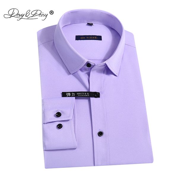 davydaisy 2019 new arrival spring men shirt long sleeved solid dress shirt slim fit male camisa masculina ds261, White;black
davydaisy 2019 new arrival spring men shirt long sleeved solid dress shirt slim fit male camisa masculina ds261, White;black