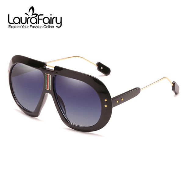 laura fairy fashion oversize pilot sunglasses goggles multi-color material patchwork uv400 cool sun glasses for men women 2018, White;black
laura fairy fashion oversize pilot sunglasses goggles multi-color material patchwork uv400 cool sun glasses for men women 2018, White;black