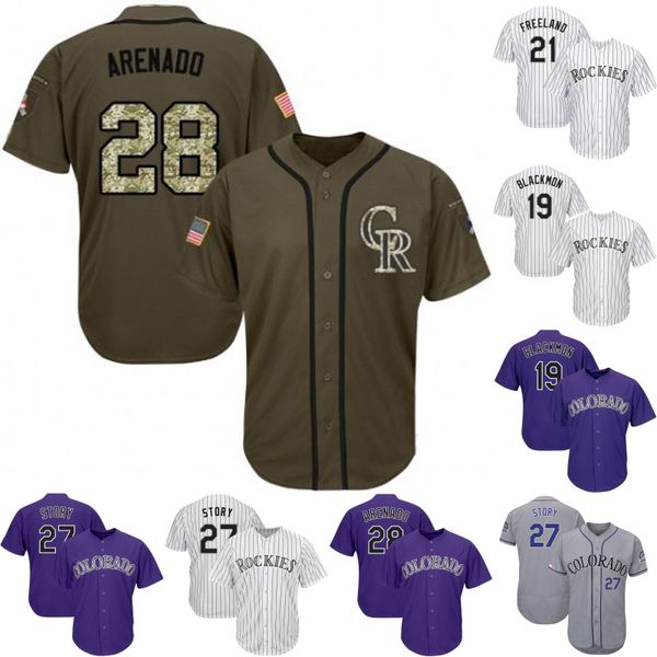 Mens Colorado Jersey 25 Drew Butera 14 Tony Wolters 20 Ian Desmond 24 Ryan McMahon 27 Trevor Story 28 Nolan Arenado Rockies Baseball Jerseys
Mens Colorado Jersey 25 Drew Butera 14 Tony Wolters 20 Ian Desmond 24 Ryan McMahon 27 Trevor Story 28 Nolan Arenado Rockies Baseball Jerseys