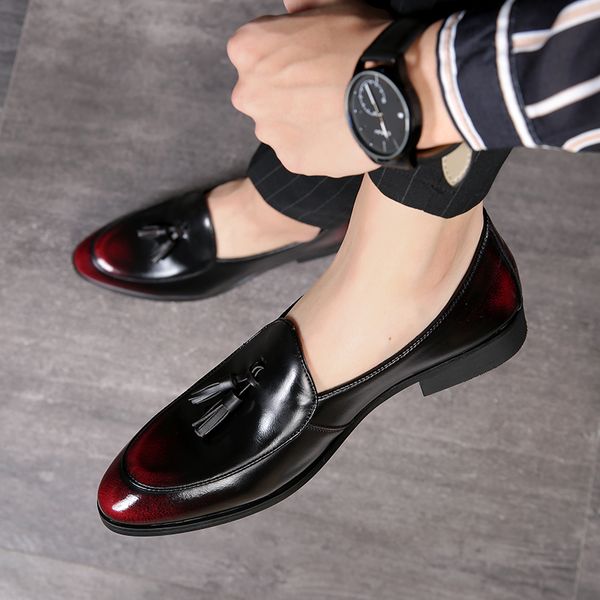 2019 man fashion tassel loafers men footwear casual shoes moccasins man flat business shoes big size, Black
2019 man fashion tassel loafers men footwear casual shoes moccasins man flat business shoes big size, Black