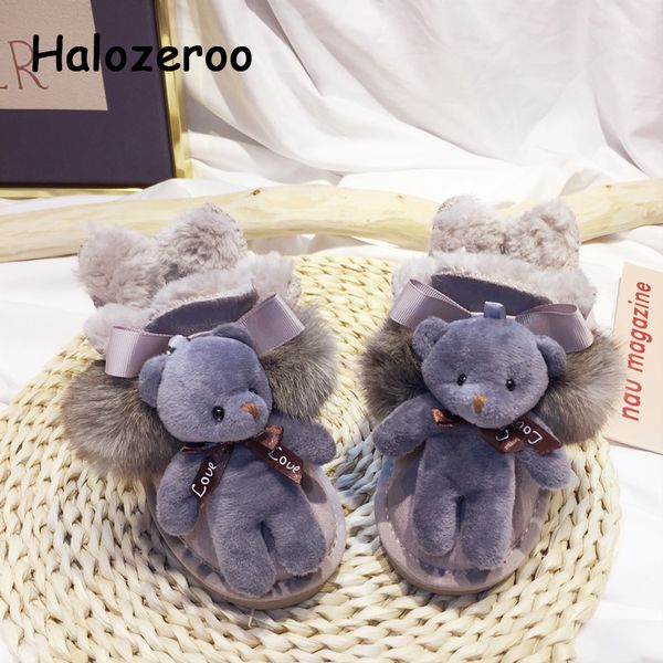 new winter kids snow boots baby girls warm ankle boots children bear genuine leather toddler boys fur brand gray, Black;grey
new winter kids snow boots baby girls warm ankle boots children bear genuine leather toddler boys fur brand gray, Black;grey