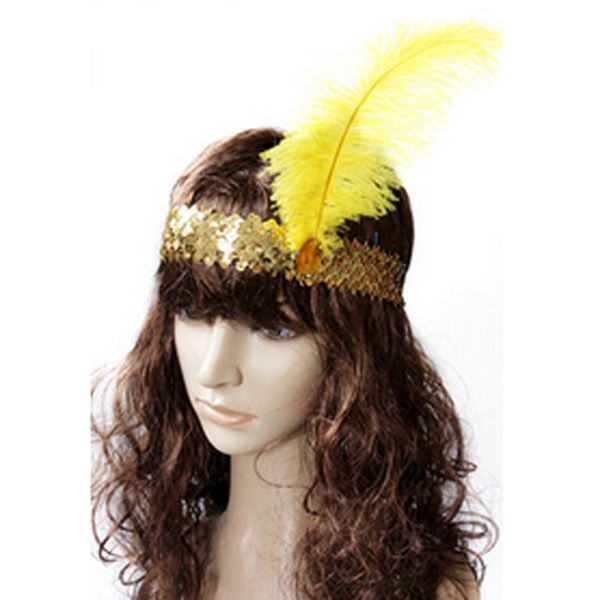 12pcs ostrich feather headband 1920's flapper indian feather headpiece cosplay performances dress up props ostrich feather headdress
12pcs ostrich feather headband 1920's flapper indian feather headpiece cosplay performances dress up props ostrich feather headdress