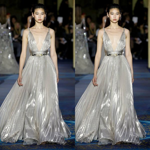 zuhairmurad customized a line evening dress spaghetti v neck sleeveless formal dress sequined sashes floor length party bridesmaid gown, Black;red
zuhairmurad customized a line evening dress spaghetti v neck sleeveless formal dress sequined sashes floor length party bridesmaid gown, Black;red