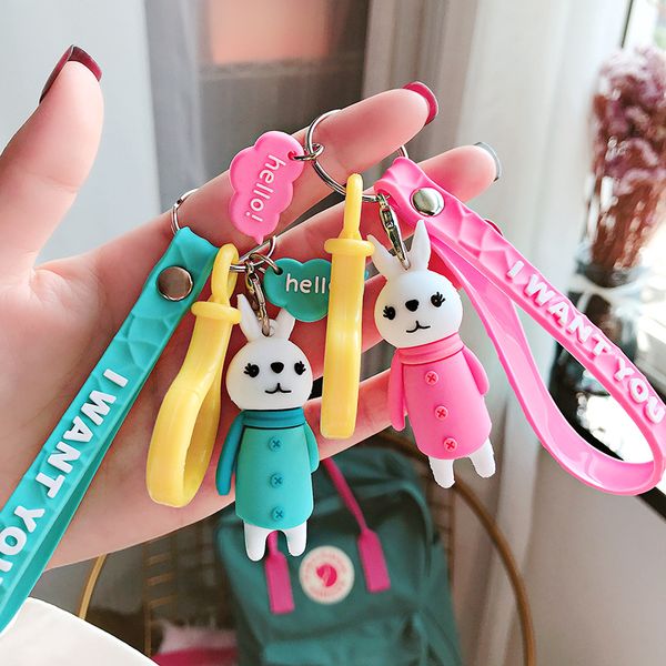 keychain pendant soft animal doll keychain pendant creative jewelry jewelry accessories, Silver
keychain pendant soft animal doll keychain pendant creative jewelry jewelry accessories, Silver