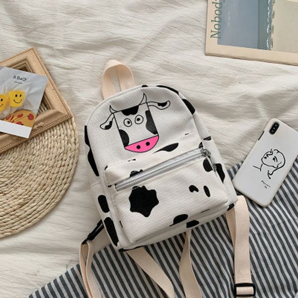 bags for women's 2020 summer new cow print mini backpack wild fashion high school student canvas bag bolsa feminina
bags for women's 2020 summer new cow print mini backpack wild fashion high school student canvas bag bolsa feminina
