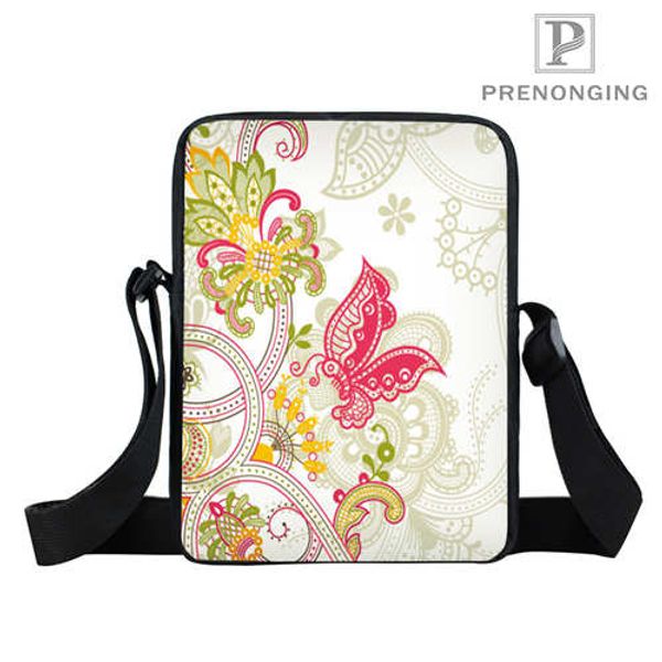 

custom colorful butterfly (1 mini messenger shoulder crossbody bag handbag teenager small bag kid bags bookbag gift#18-12-31-11