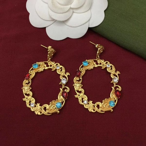 fashion- round shape charm earring with colorful crystal and sparky diamond for women wedding jewelry, Golden
fashion- round shape charm earring with colorful crystal and sparky diamond for women wedding jewelry, Golden