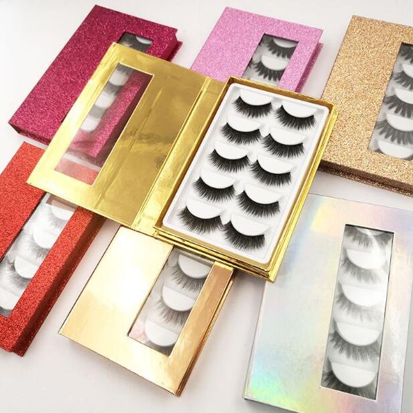 natural long 5 pairs false eyelashes set synthetic hair thick handmade fake lashes extensions with luxury packaging 7 models dhl free
natural long 5 pairs false eyelashes set synthetic hair thick handmade fake lashes extensions with luxury packaging 7 models dhl free