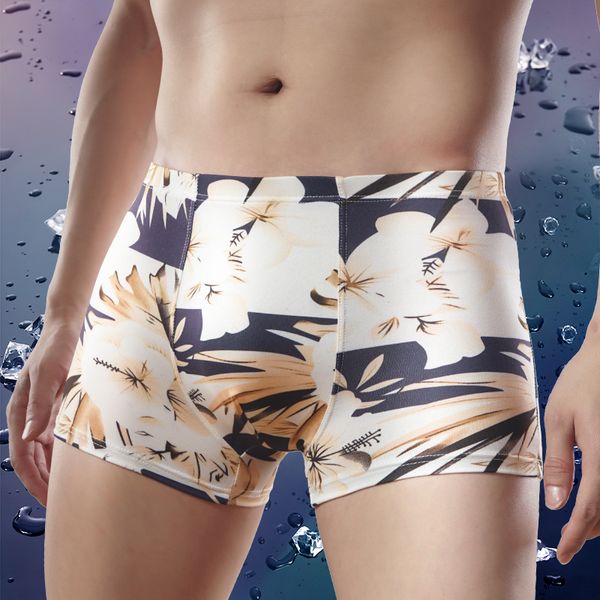 summer men's underwear ice silk male boxer men casual flowers print underpants man shorts panties 2019, Black;white
summer men's underwear ice silk male boxer men casual flowers print underpants man shorts panties 2019, Black;white
