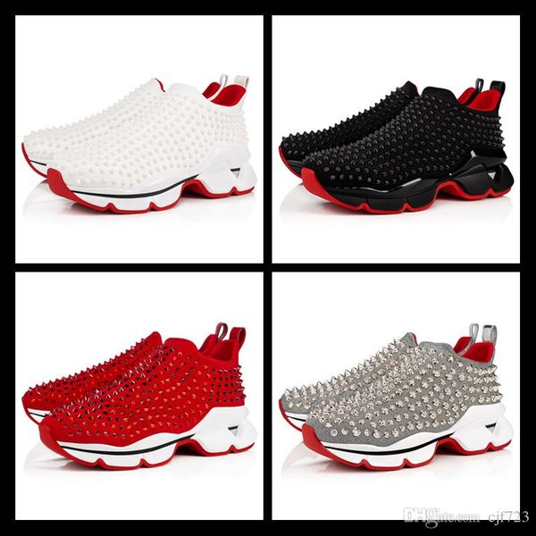 sell sneaker studded spikes men trainers red bottom shoes grey new designers brand flats 100% genuine leather, Black
sell sneaker studded spikes men trainers red bottom shoes grey new designers brand flats 100% genuine leather, Black