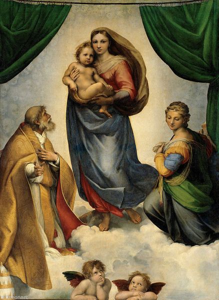 raphael - sistine madonna home wall art decor handpainted &hd print oil painting on canvas wall art canvas pictures 190903
raphael - sistine madonna home wall art decor handpainted &hd print oil painting on canvas wall art canvas pictures 190903