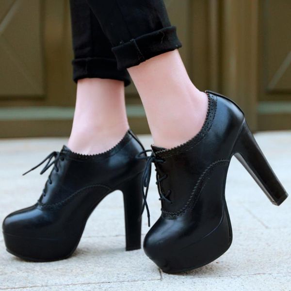 jouir talons 2020 dropship big size 47 women shoes woman elegant brogue shoelaces high heels platform spring pumps, Black
jouir talons 2020 dropship big size 47 women shoes woman elegant brogue shoelaces high heels platform spring pumps, Black