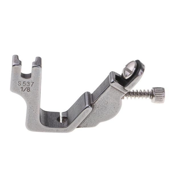 elastic shirring gathering presser foot for brother singer juki steel, Black