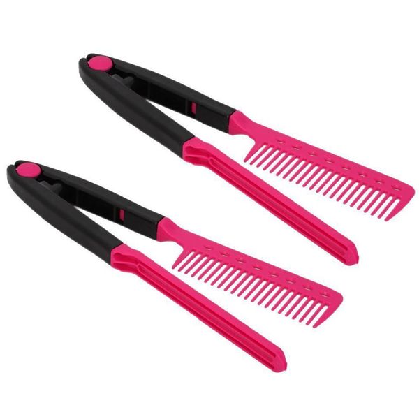 durable hair straightener comb v shape comb folding diy salon hairdress styling tool mini hair brush 2pcs (black,red) colorful, Silver
durable hair straightener comb v shape comb folding diy salon hairdress styling tool mini hair brush 2pcs (black,red) colorful, Silver
