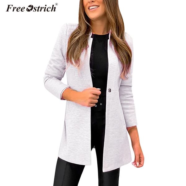 ostrich 2019 fashion office lady coat long sleeve slim formal jacket women coats solid women outwear feminine jacket n30, Black;brown
ostrich 2019 fashion office lady coat long sleeve slim formal jacket women coats solid women outwear feminine jacket n30, Black;brown