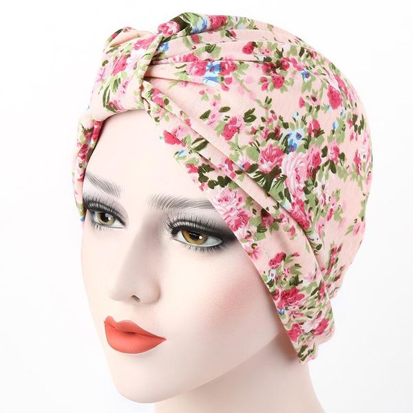 women muslim indian hat stretch floral print chemo cancer turban cap head wrap under scarf arab bonnet beanie skullies hair loss, Blue;gray
women muslim indian hat stretch floral print chemo cancer turban cap head wrap under scarf arab bonnet beanie skullies hair loss, Blue;gray