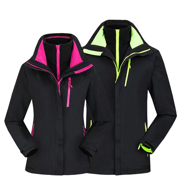 outdoor women waterproof 3 in 1 hiking softshell jackets mens breathable fleece coats trekking clothing hunting climbing jackets, Blue;black
outdoor women waterproof 3 in 1 hiking softshell jackets mens breathable fleece coats trekking clothing hunting climbing jackets, Blue;black