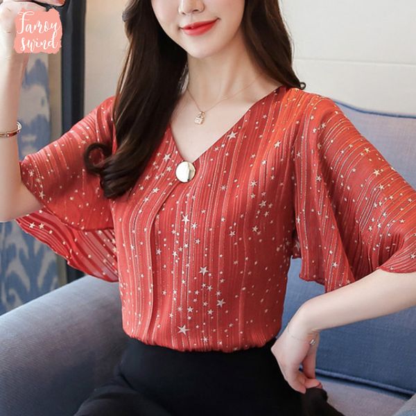 печать мода 2019 блуза шифоновая женская одежда flare рукавом женская верхняя одежда плюс размер 4xl женщин рубашки blusas d644 30, White
печать мода 2019 блуза шифоновая женская одежда flare рукавом женская верхняя одежда плюс размер 4xl женщин рубашки blusas d644 30, White