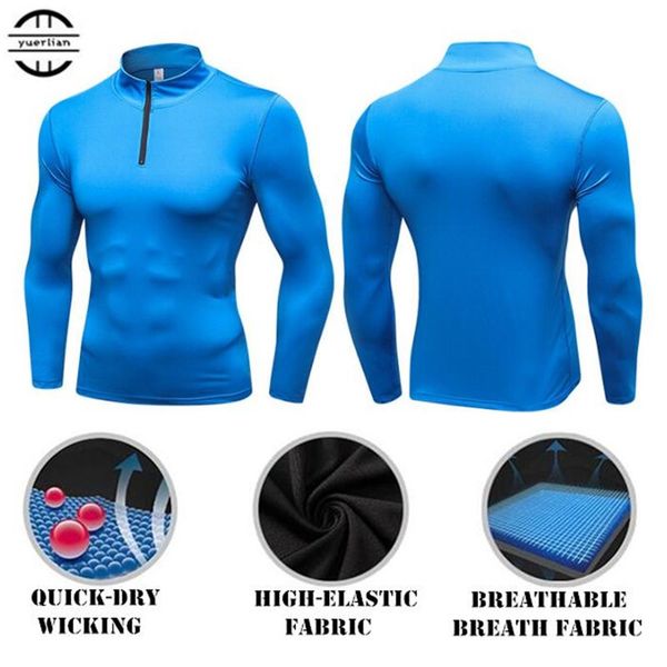 men's shapers trainning&exercise sweater 3d tight elastic quick-dry wicking sport gym running long sleeves stand collar sweaters, White;black
men's shapers trainning&exercise sweater 3d tight elastic quick-dry wicking sport gym running long sleeves stand collar sweaters, White;black
