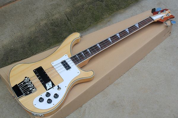 4 strings neck-thru-body original electric bass guitar with body binding white pickguard chrome hardware can be customized
4 strings neck-thru-body original electric bass guitar with body binding white pickguard chrome hardware can be customized