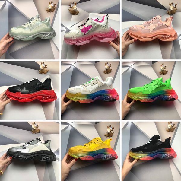 air cushion bottom casual shoes transparent crystal bottom sports shoes thick bottom women's increased color flats matching, Black
air cushion bottom casual shoes transparent crystal bottom sports shoes thick bottom women's increased color flats matching, Black