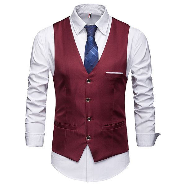 мужской дизайнер классический формальный бизнес slim fit костюм жилет однобортный мода сплошной цвет жилеты мужская одежда, Black;white
мужской дизайнер классический формальный бизнес slim fit костюм жилет однобортный мода сплошной цвет жилеты мужская одежда, Black;white