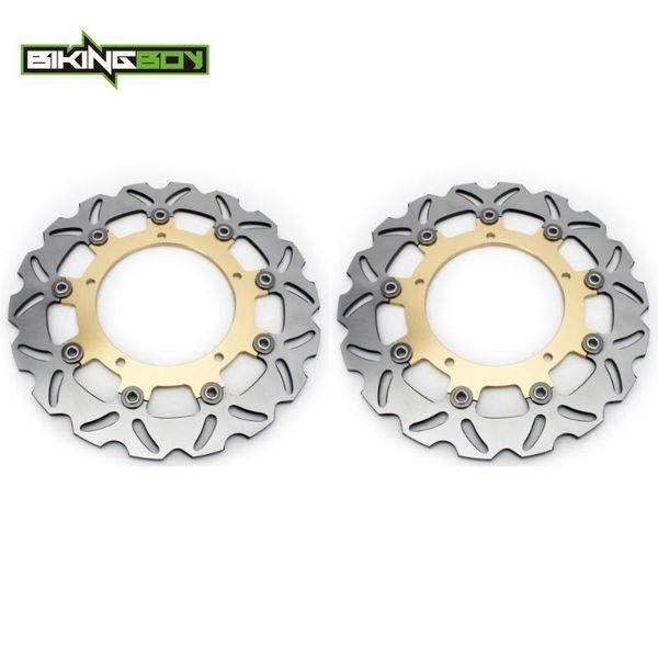 bikingboy передние тормозные диски диски роторы для yzf r6 2003 2004 fz6 fazer 2004-2008 xj6 n s f diversion / abs 2009-2020
bikingboy передние тормозные диски диски роторы для yzf r6 2003 2004 fz6 fazer 2004-2008 xj6 n s f diversion / abs 2009-2020