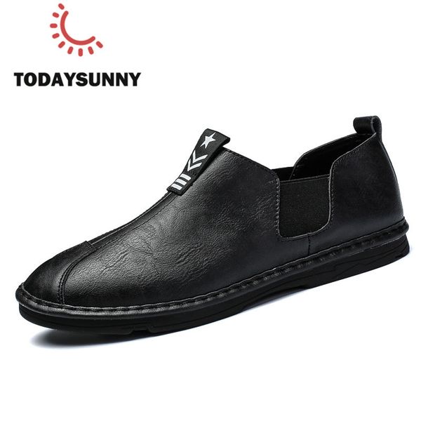 sneakers men loafers shoes pu leather lazy sneakers comfortable driving shoes male slip on british loafers calzado hombre, Black
sneakers men loafers shoes pu leather lazy sneakers comfortable driving shoes male slip on british loafers calzado hombre, Black