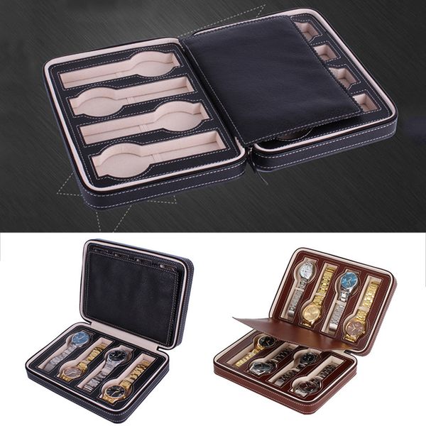 dictac fashion casual stylish durable watch storage box watch case storage box gift black faux leather portable travel, Black;blue
dictac fashion casual stylish durable watch storage box watch case storage box gift black faux leather portable travel, Black;blue