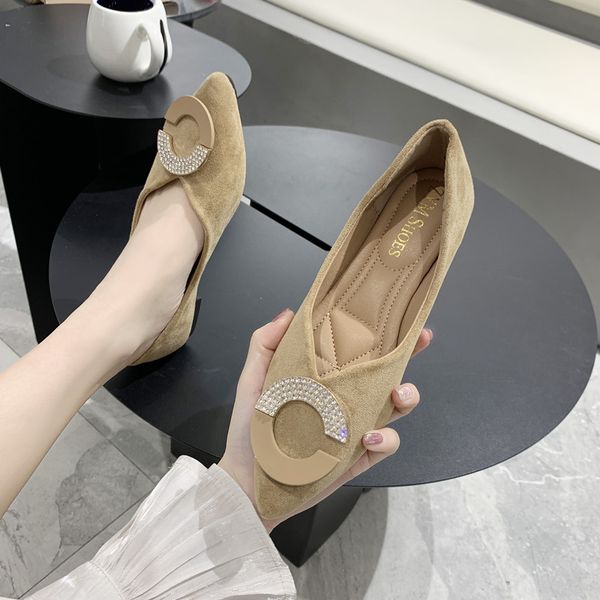 spring new women's shoes fashion bling suede pointed toe flats shoes female loafers casual slip on zapatos de mujer u25-51, Black
spring new women's shoes fashion bling suede pointed toe flats shoes female loafers casual slip on zapatos de mujer u25-51, Black