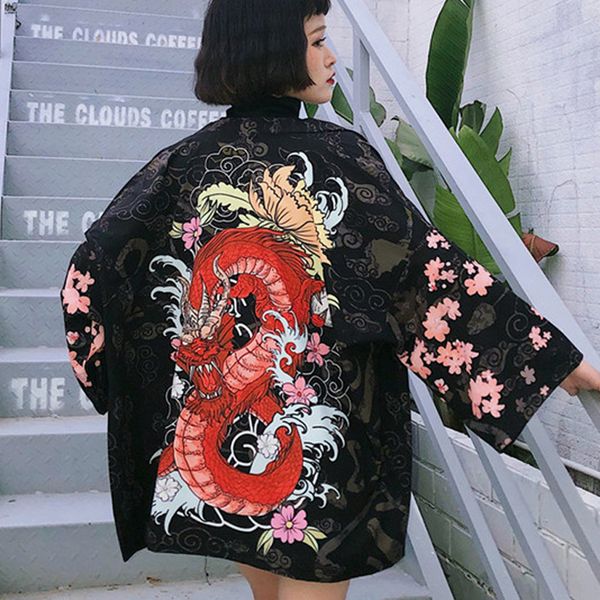 2019 new fashion japanese lady kimonos cardigan summer vintage harajuku style blouse shirts japanese kimono kz604, White
2019 new fashion japanese lady kimonos cardigan summer vintage harajuku style blouse shirts japanese kimono kz604, White