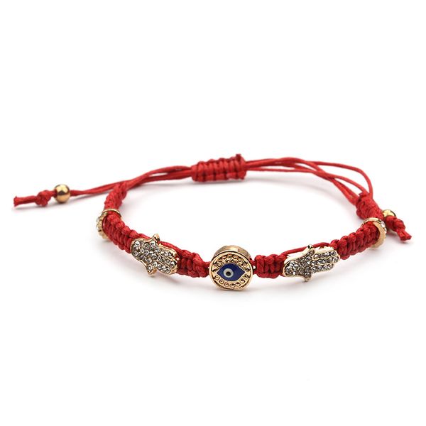 hamsa hand blue evil eye charms red rope string braided handmade bracelet for women adjustable length, Black
hamsa hand blue evil eye charms red rope string braided handmade bracelet for women adjustable length, Black