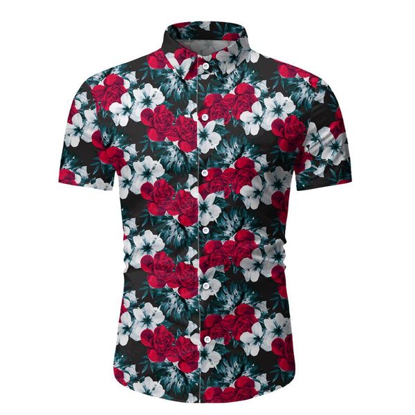 shirt men casual short sleeve floral shirts male fashion wild slim blouse summer new arrival 2020 white black
shirt men casual short sleeve floral shirts male fashion wild slim blouse summer new arrival 2020 white black