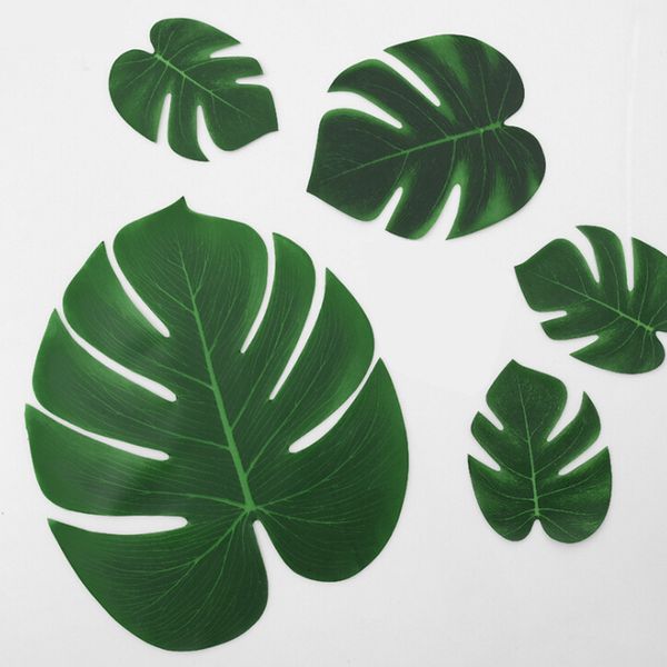 12pcs artificial fake monstera palm tree leaves large green leaf for home garden decoration accessories party silk green plants
12pcs artificial fake monstera palm tree leaves large green leaf for home garden decoration accessories party silk green plants