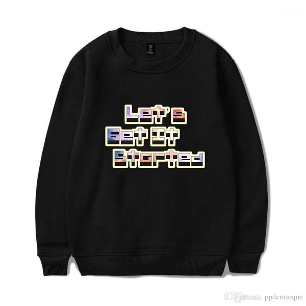 teenager clothing lets get it started letters fleece pullovers fashion brand o-neck hoodie for men, Black
teenager clothing lets get it started letters fleece pullovers fashion brand o-neck hoodie for men, Black