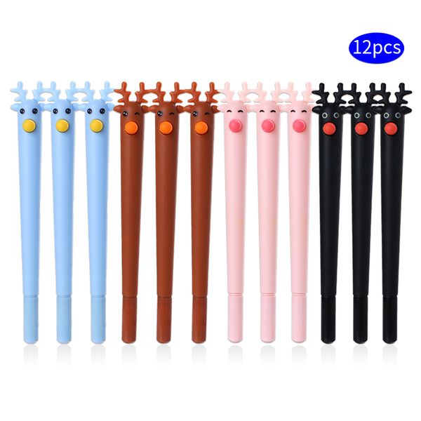 12pcs/set kawaii panda elk cactus totoro cat dog gel pen korean dinosaur pig tank fruit animal blue school writing pens
12pcs/set kawaii panda elk cactus totoro cat dog gel pen korean dinosaur pig tank fruit animal blue school writing pens