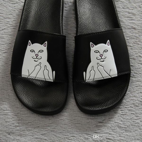 ripndip slippers man and women lovers casual middle finger cats slippers beach sandals outdoor slippers hip-hop street sandals, Black
ripndip slippers man and women lovers casual middle finger cats slippers beach sandals outdoor slippers hip-hop street sandals, Black