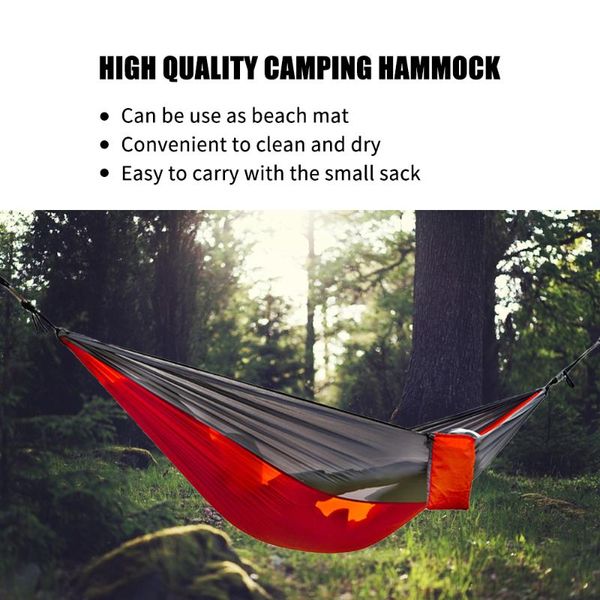 with 2 rope outdoor camping hammock lightweight backpacking travel survival hunting sleeping bed single double hammock
with 2 rope outdoor camping hammock lightweight backpacking travel survival hunting sleeping bed single double hammock