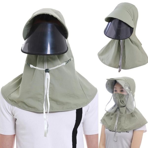 anti-spitting sunscreen straw removable protective hat with two masks dustproof cover fisherman hat outdoor #e30, Blue;gray
anti-spitting sunscreen straw removable protective hat with two masks dustproof cover fisherman hat outdoor #e30, Blue;gray