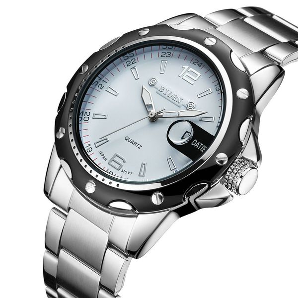 dress men watches 2019 quartz waterproof date watch stainless steel strap fashion sports male wristwatch, Slivery;brown
dress men watches 2019 quartz waterproof date watch stainless steel strap fashion sports male wristwatch, Slivery;brown