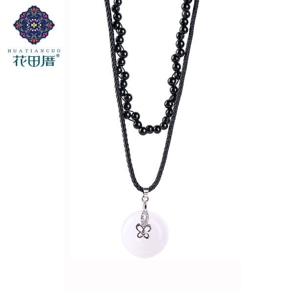 ethnic pendant chkers handmade necklace copper plated j ade bukle black stone bead buckle design female accessories dl-18003, Golden;silver
ethnic pendant chkers handmade necklace copper plated j ade bukle black stone bead buckle design female accessories dl-18003, Golden;silver