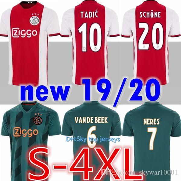 3xl 4xl 19 20 ajax jersey home away van de beek schöne soccer jerseys soccer shirt 2019 2020 tadic dolberg huntelaar ziyec football uniform, Black;yellow
3xl 4xl 19 20 ajax jersey home away van de beek schöne soccer jerseys soccer shirt 2019 2020 tadic dolberg huntelaar ziyec football uniform, Black;yellow