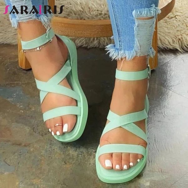 sarairis summer elegant sandals new concise solid color flat platform sandals women casual beach low wedges shoes woman, Black
sarairis summer elegant sandals new concise solid color flat platform sandals women casual beach low wedges shoes woman, Black