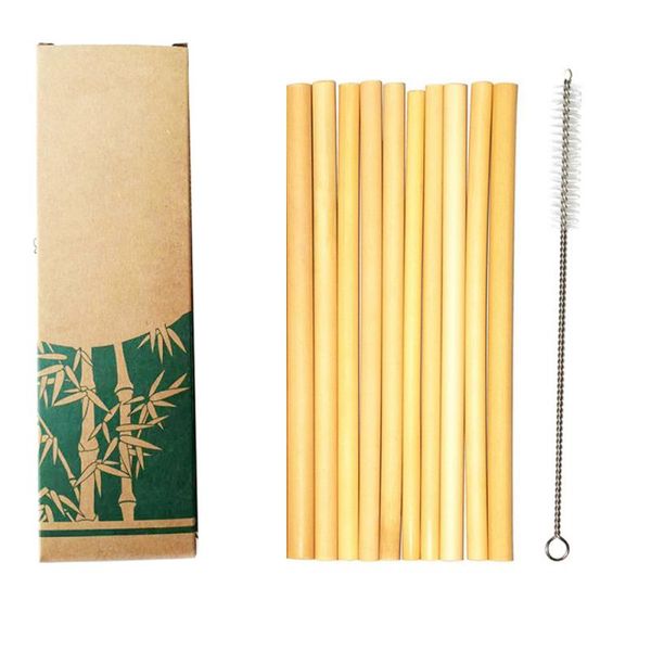 useful 10pcs / set bamboo drinking straws reusable eco-friendly party kitchen + clean brush for drop shipping wholesale
useful 10pcs / set bamboo drinking straws reusable eco-friendly party kitchen + clean brush for drop shipping wholesale