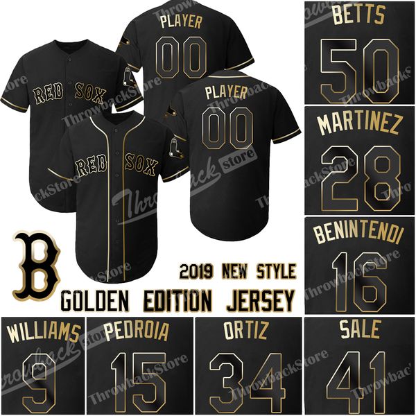 Boston Custom Red Sox Jerseys Golden Edition Eddie 28 Martinez Mookie Betts Andrew Benintendi David Ortiz Xander Bogaerts Dustin Pedroia
Boston Custom Red Sox Jerseys Golden Edition Eddie 28 Martinez Mookie Betts Andrew Benintendi David Ortiz Xander Bogaerts Dustin Pedroia