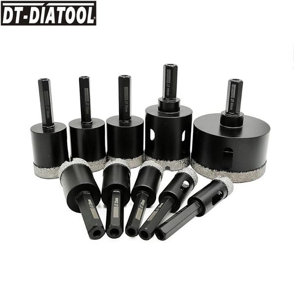 dt-diatool 1piece dry hexagon shank diamond drill hole saw drill core bits ceramic tile for granite marble core drilling bits
dt-diatool 1piece dry hexagon shank diamond drill hole saw drill core bits ceramic tile for granite marble core drilling bits