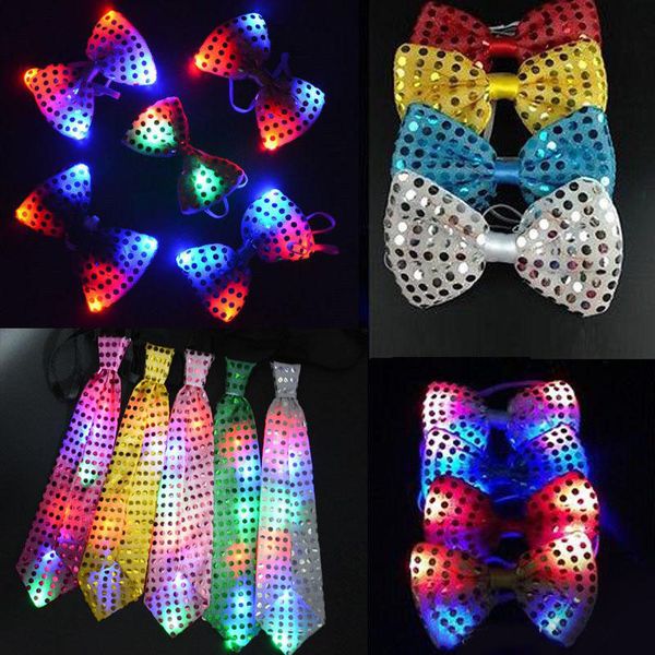 flashing light up bow tie necktie led mens party lights sequins bowtie wedding glow props halloween christmas
flashing light up bow tie necktie led mens party lights sequins bowtie wedding glow props halloween christmas